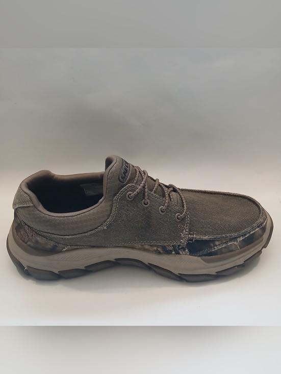 Skechers Other - Skechers Men's Olive Brown Lace-Up Casual Sneaker